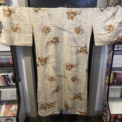 Kimono de seda de mujer...